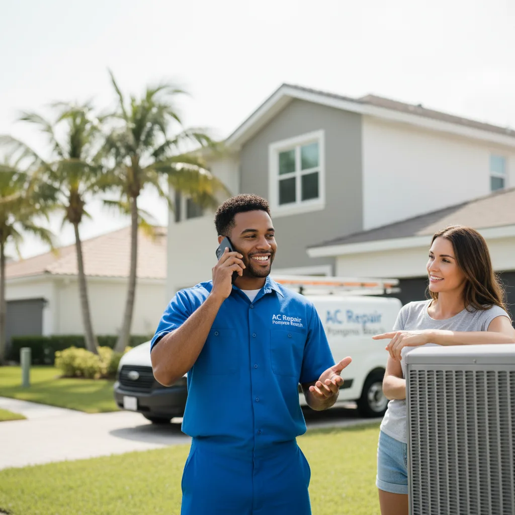 AC Repair Pompano Beach customer support in Pine City